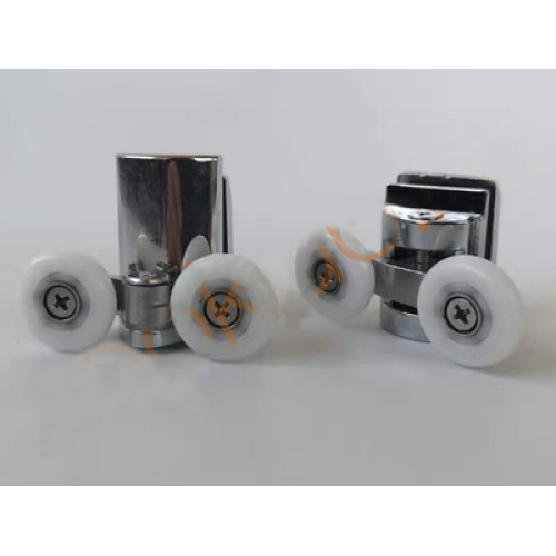 Комплект роликов двойных металл с хромированной накладкой №2-23-МЛ 