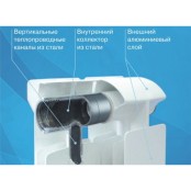 Радиатор биметаллический СТК, 80х500 (8 секций) - купить в Центре сантехники Ундина, г. Саранск